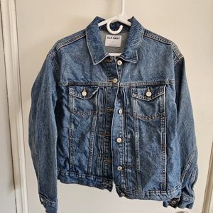 Old Navy Women's Jean Jacket Size Large